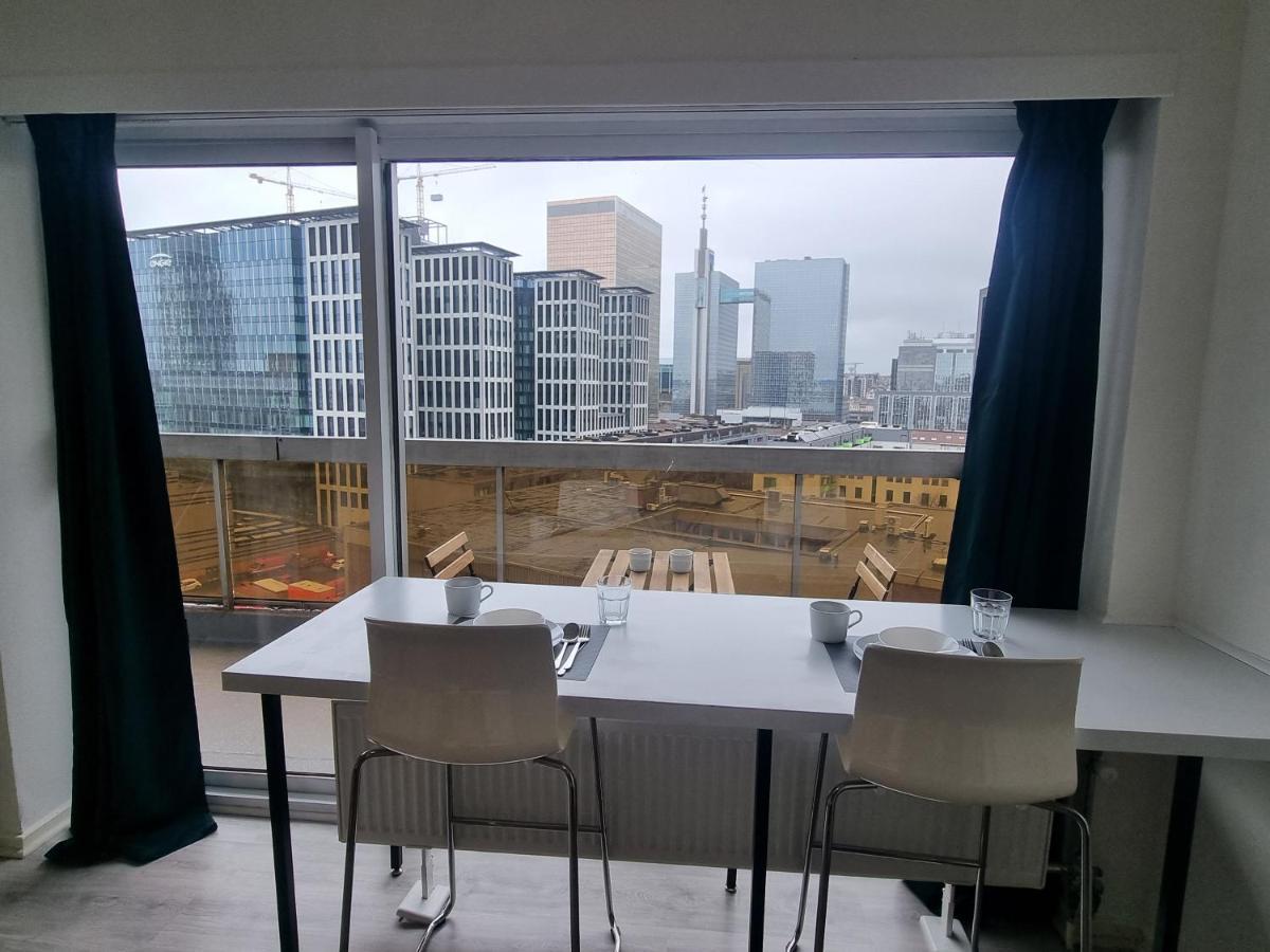 Panoramic View Studio Apartment Брюксел Екстериор снимка
