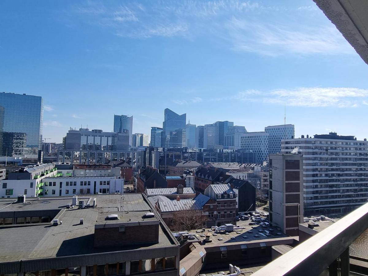 Panoramic View Studio Apartment Брюксел Екстериор снимка